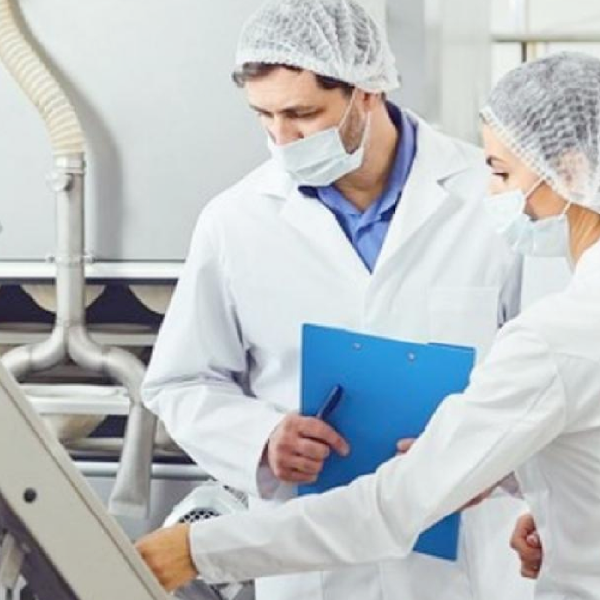 image of two experts in a lab setting