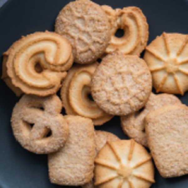 plate of cookies