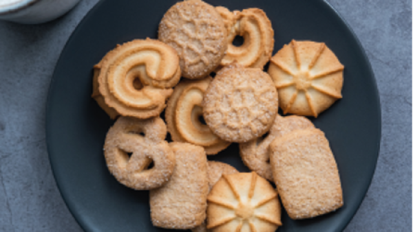 plate of cookies