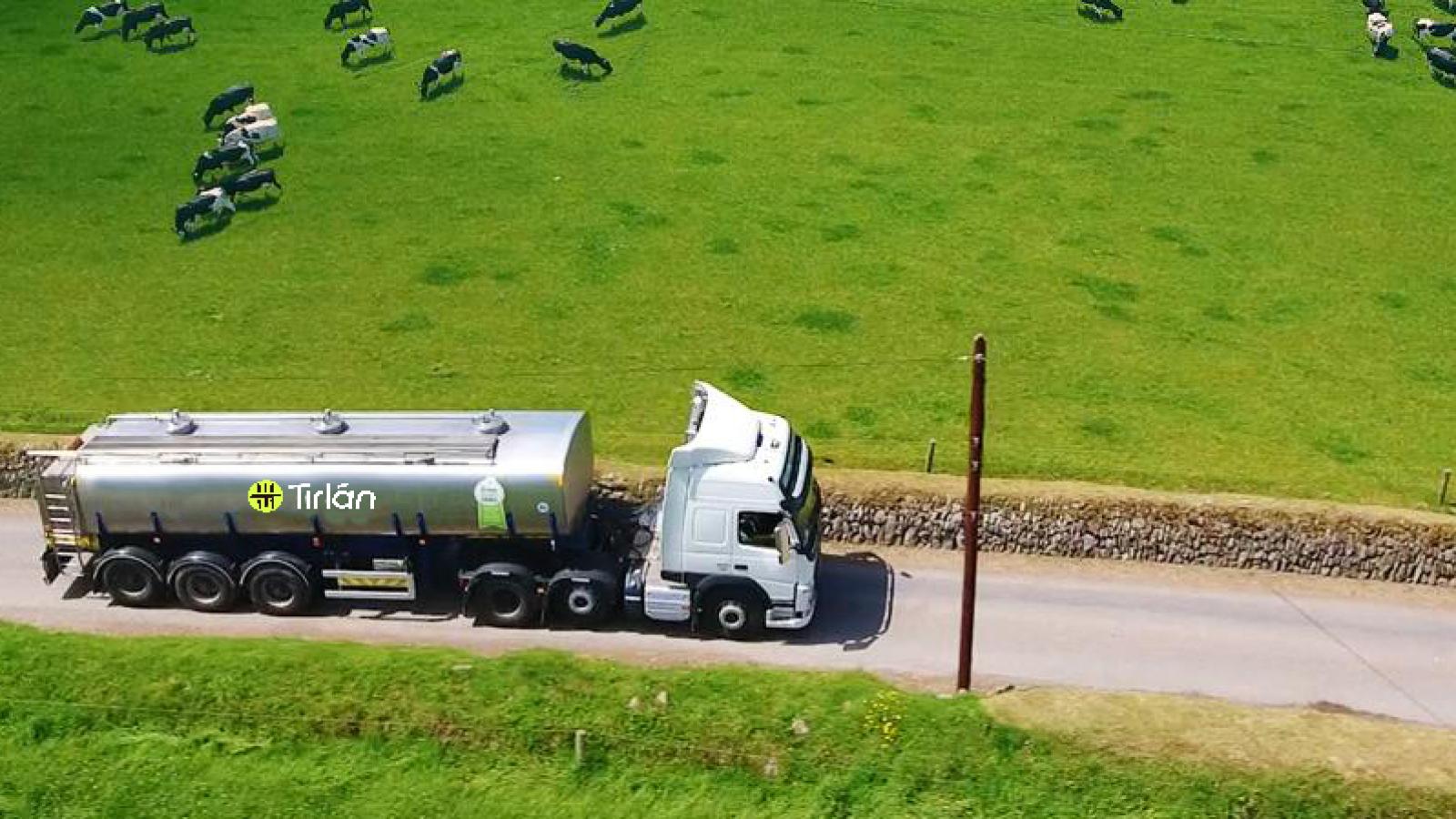 Glanbia Ireland Truck on Road