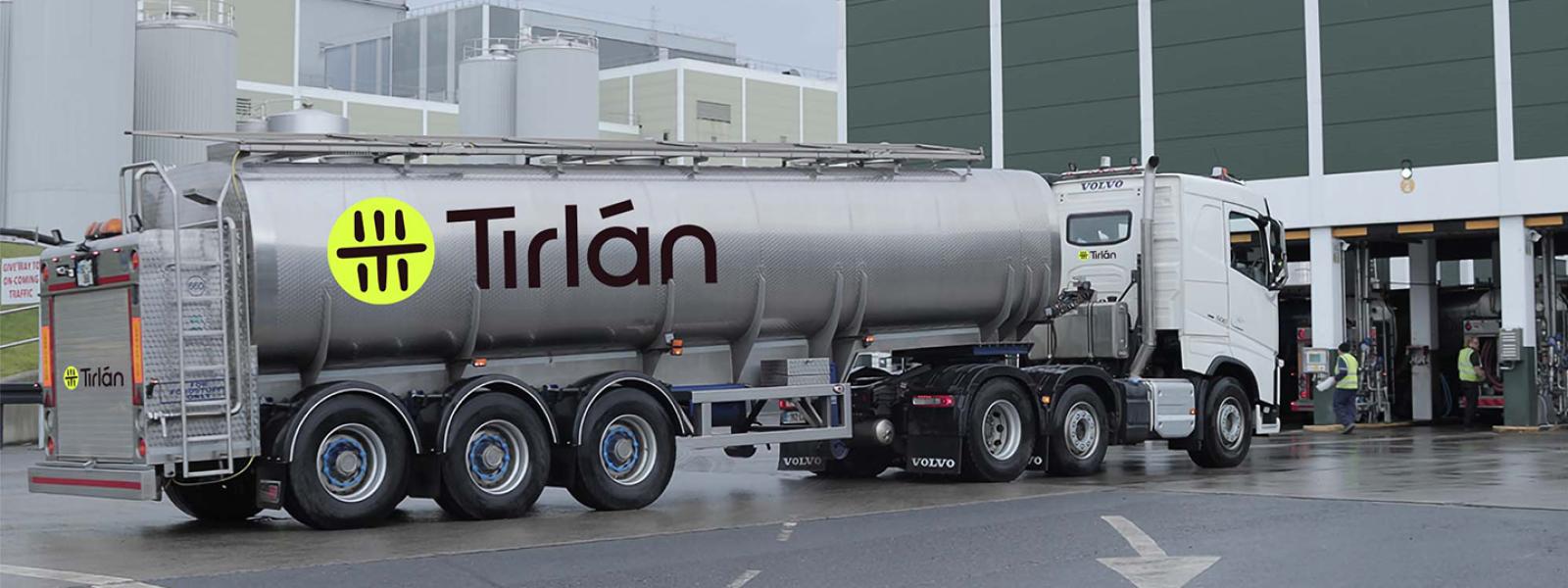 Tirlan truck arriving at Ballyraggart